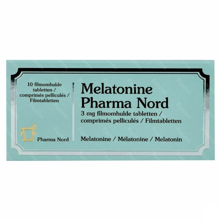 Melatonine Pharma Nord 3mg Comp Pell 10