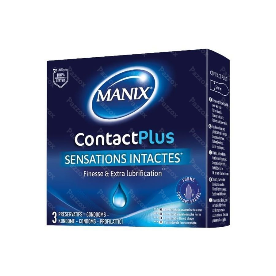 Manix Contact Plus Preservatifs 3