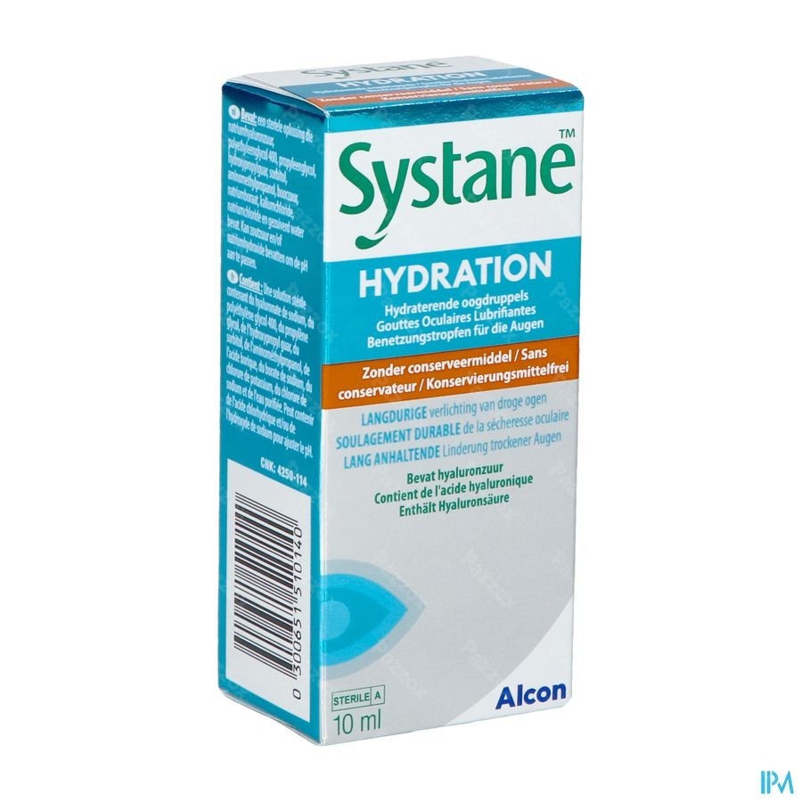 Systane Gouttes Oculaires Lubrifiantes Sans Conservateur 10ml