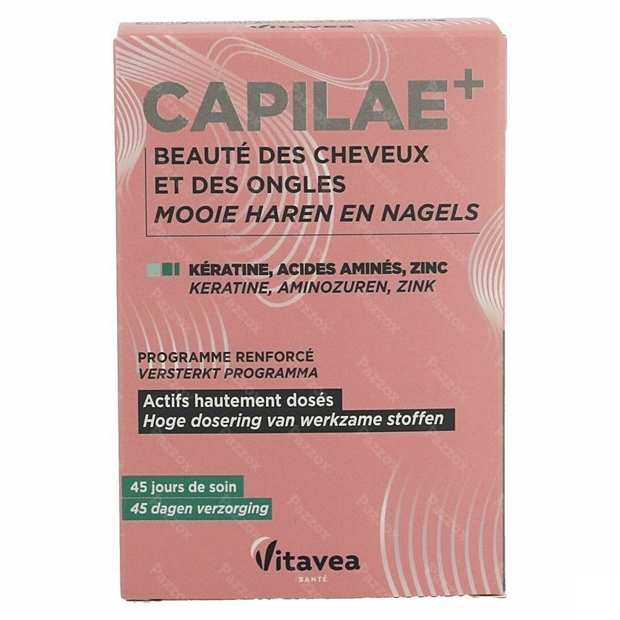 Capilae+ Beaute Cheveux Ongles Caps 120