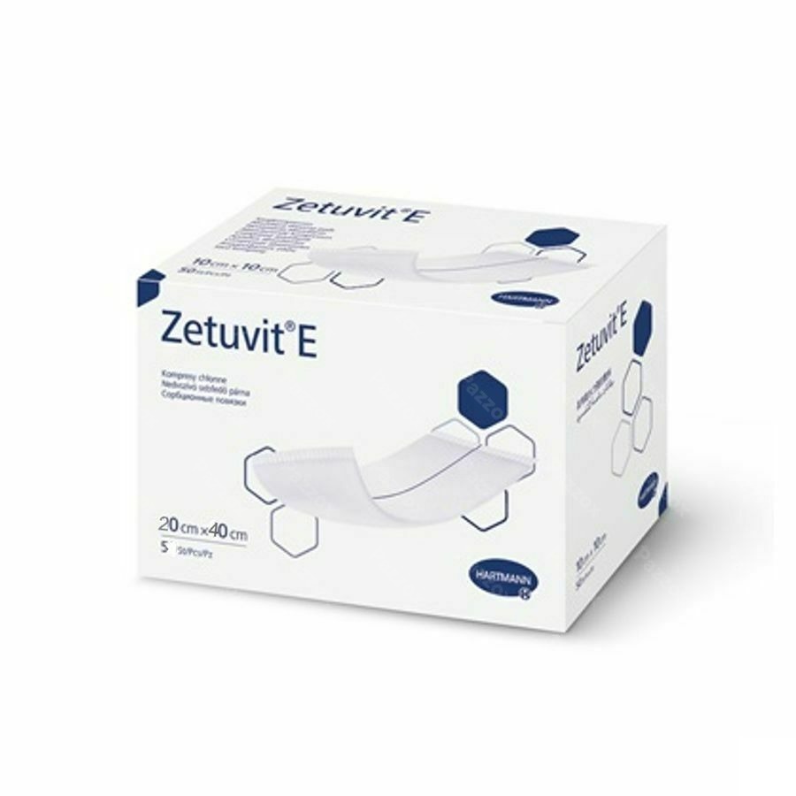 Zetuvit E Sterile 20x40cm 5 4137860