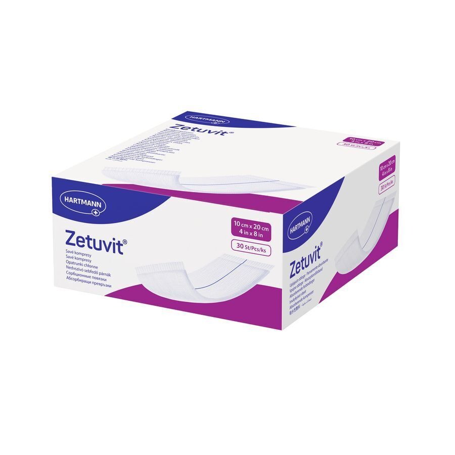 Zetuvit E Sterile 20x40cm 5 4137860