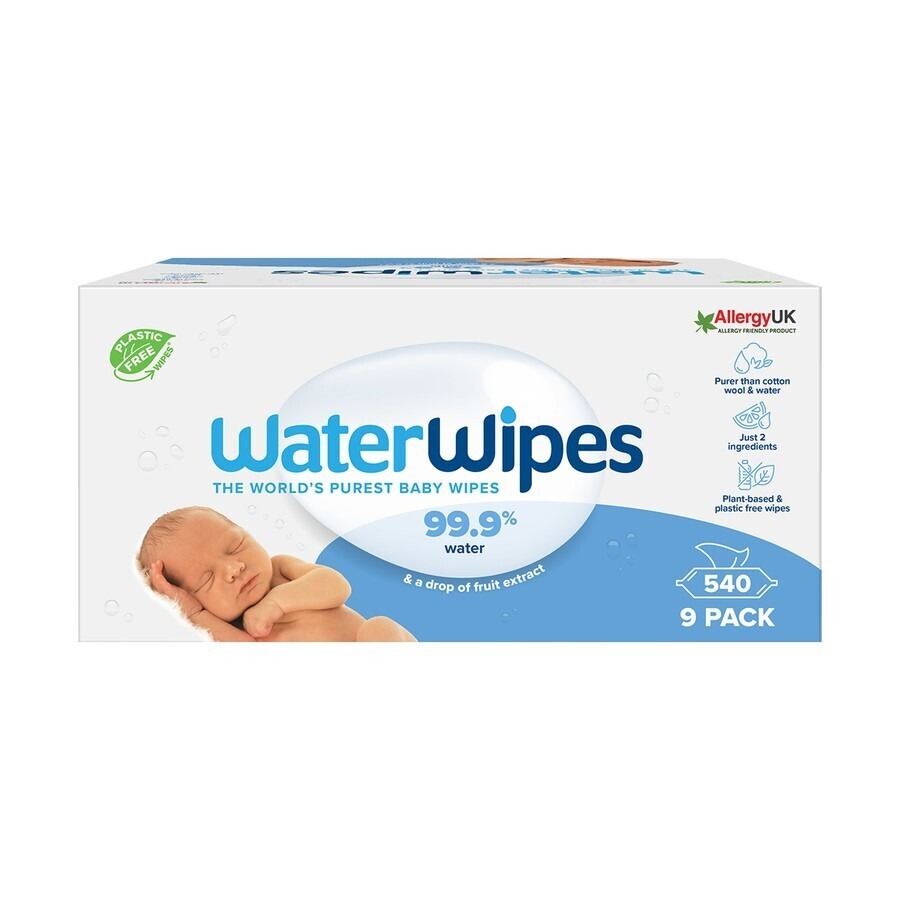 Waterwipes Lingettes Biodegradable 540
