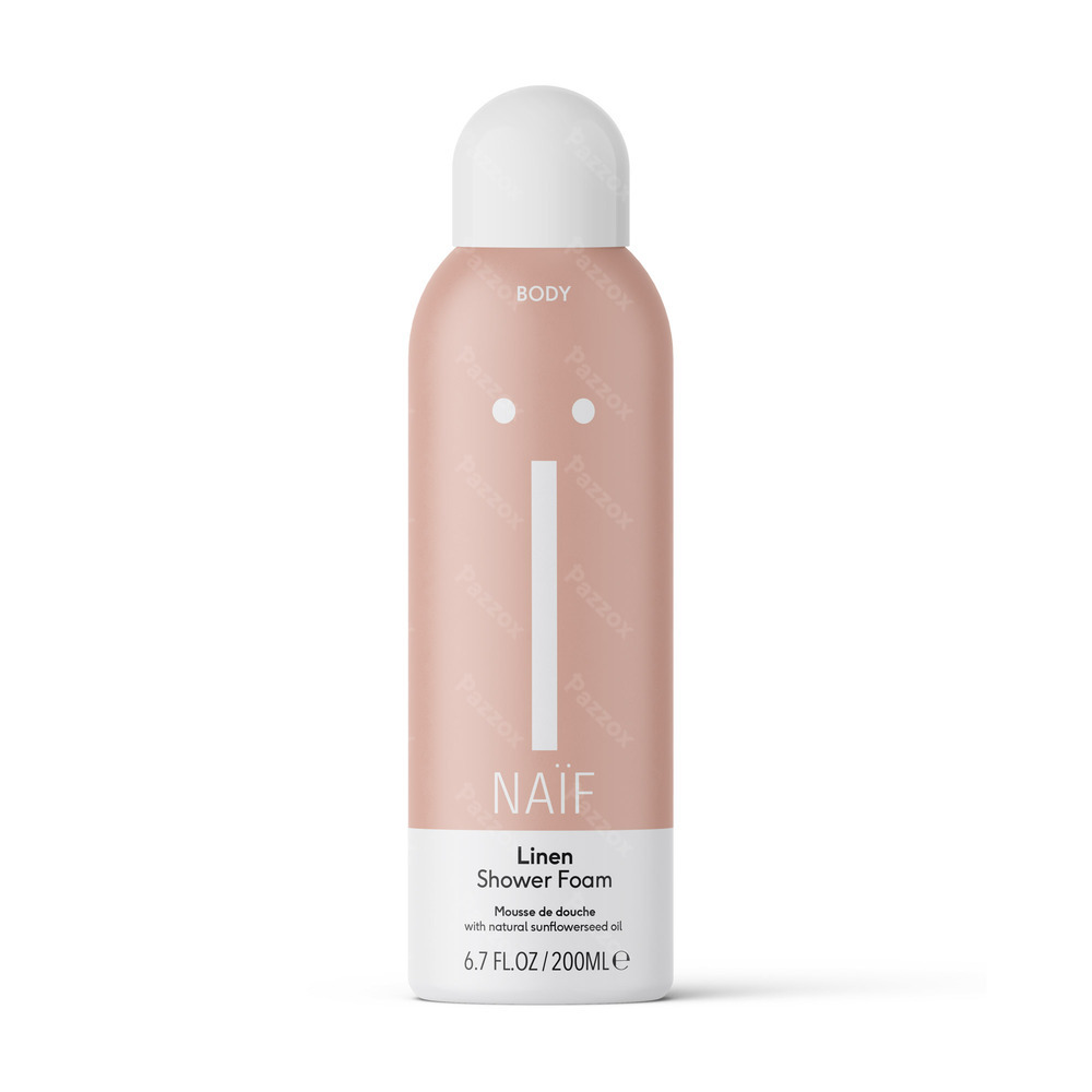 Naïf Linen Shower Foam 200ml
