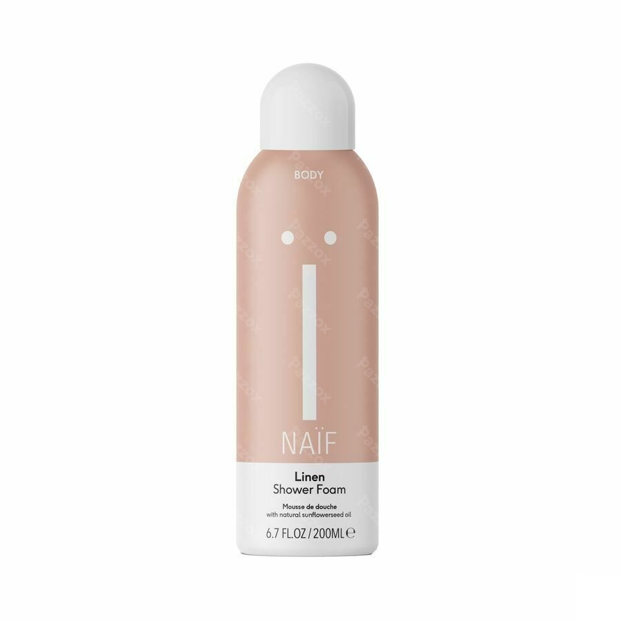 Naïf Linen Shower Foam 200ml