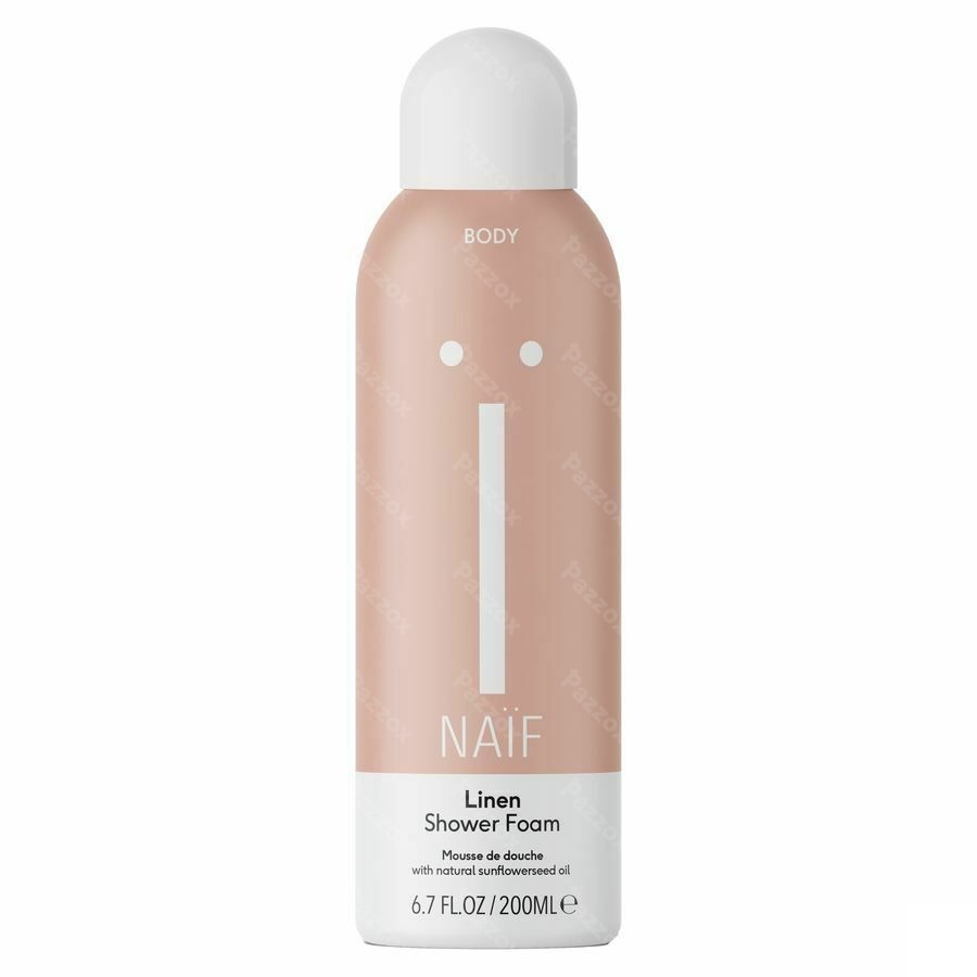 Naïf Linen Shower Foam 200ml