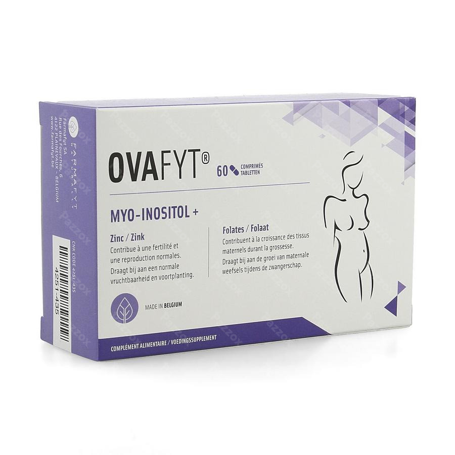 Ovafyt Myo-inositol Folates Zinc Comp 60