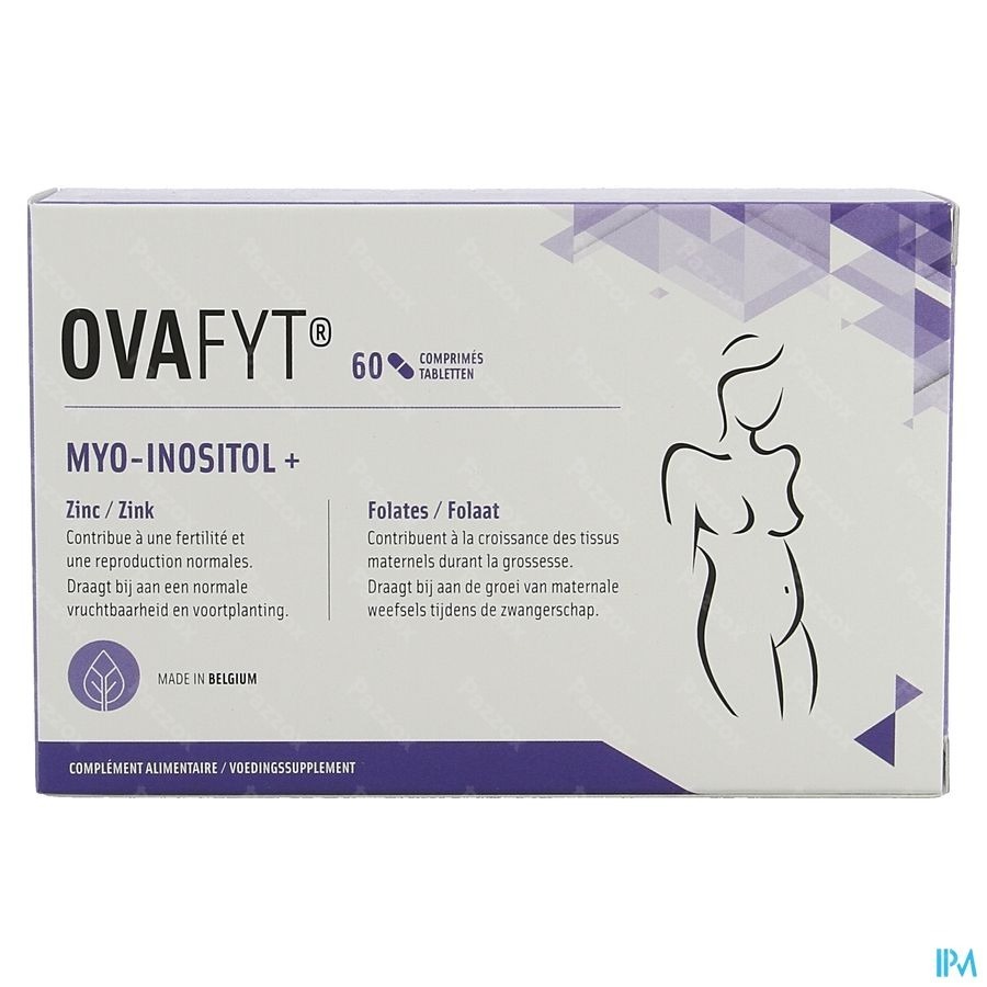 Ovafyt Myo-inositol Folates Zinc Comp 60