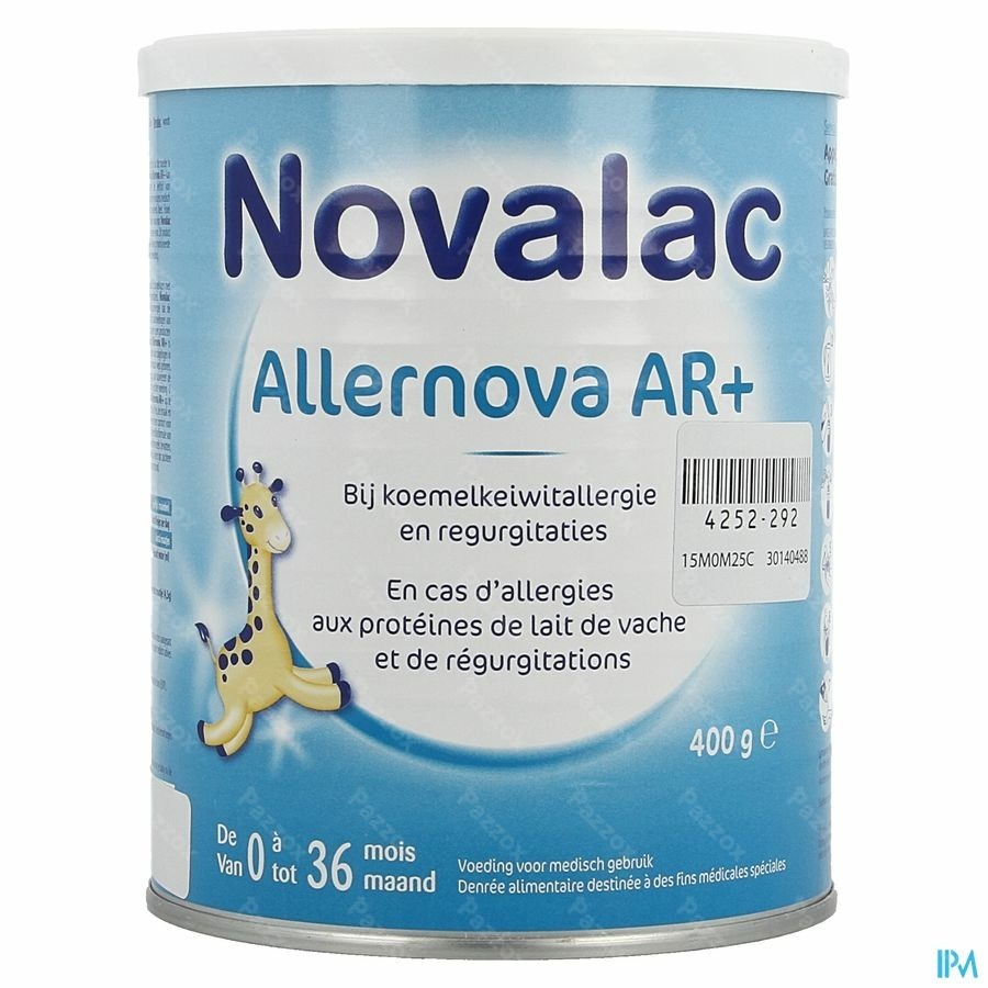 Novalac Allernova Ar+ 0-36m Pdr 400g