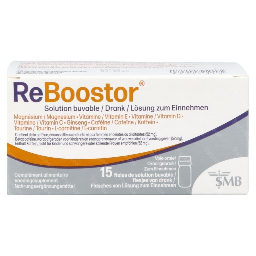 Reboostor 15 Ampoules