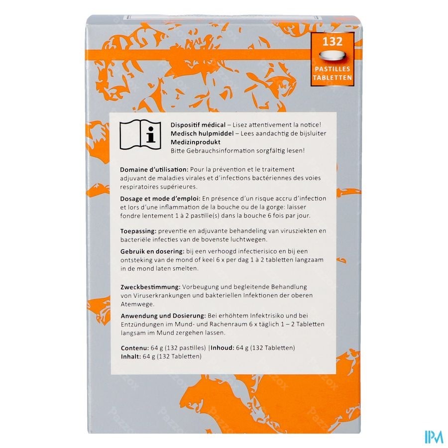 Cystus 052 Infektblocker Orange Past 132