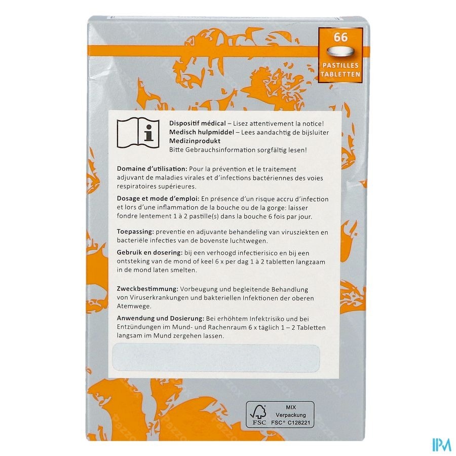 Cystus 052 Infektblocker Orange Past 66