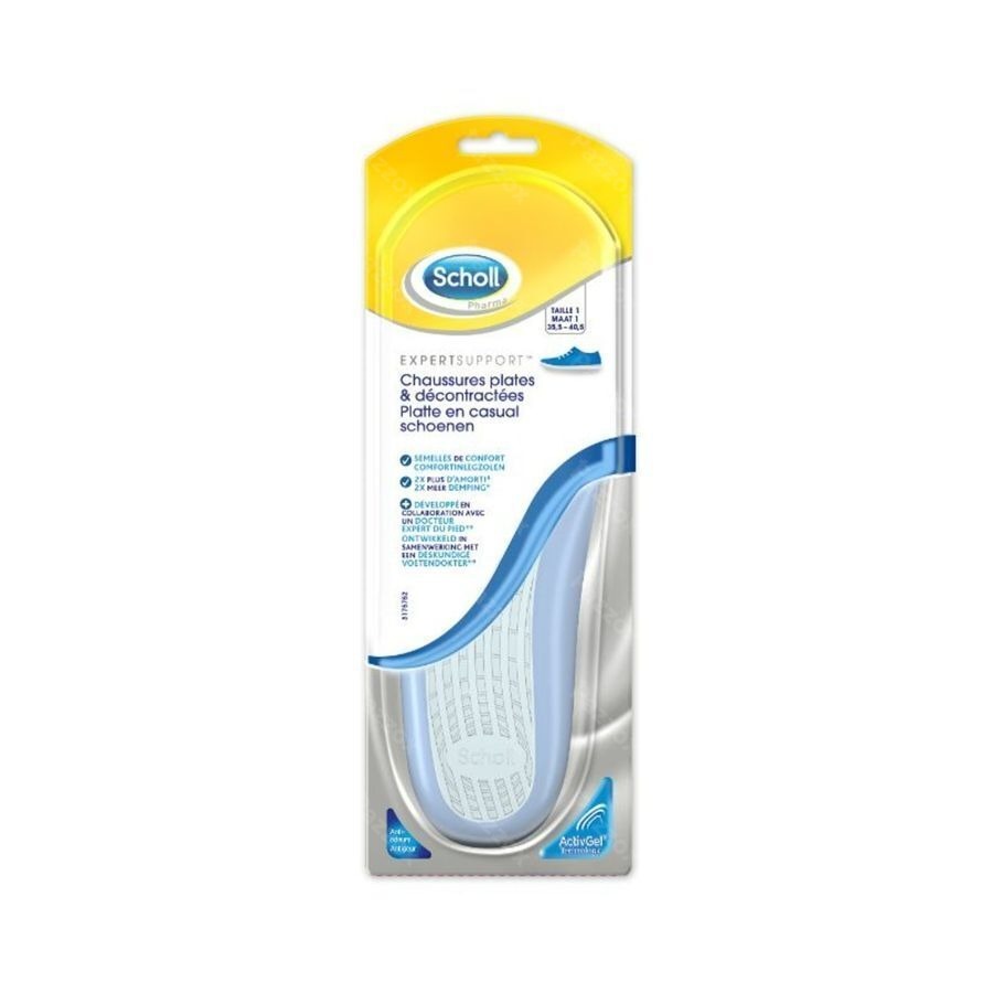 Scholl Semelles Chaussures Plates & Décontractées Taille 35,5 – 40,5