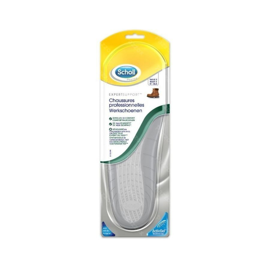 Scholl Semelles Chauss Professionelles Taille 40,5 – 46,5 