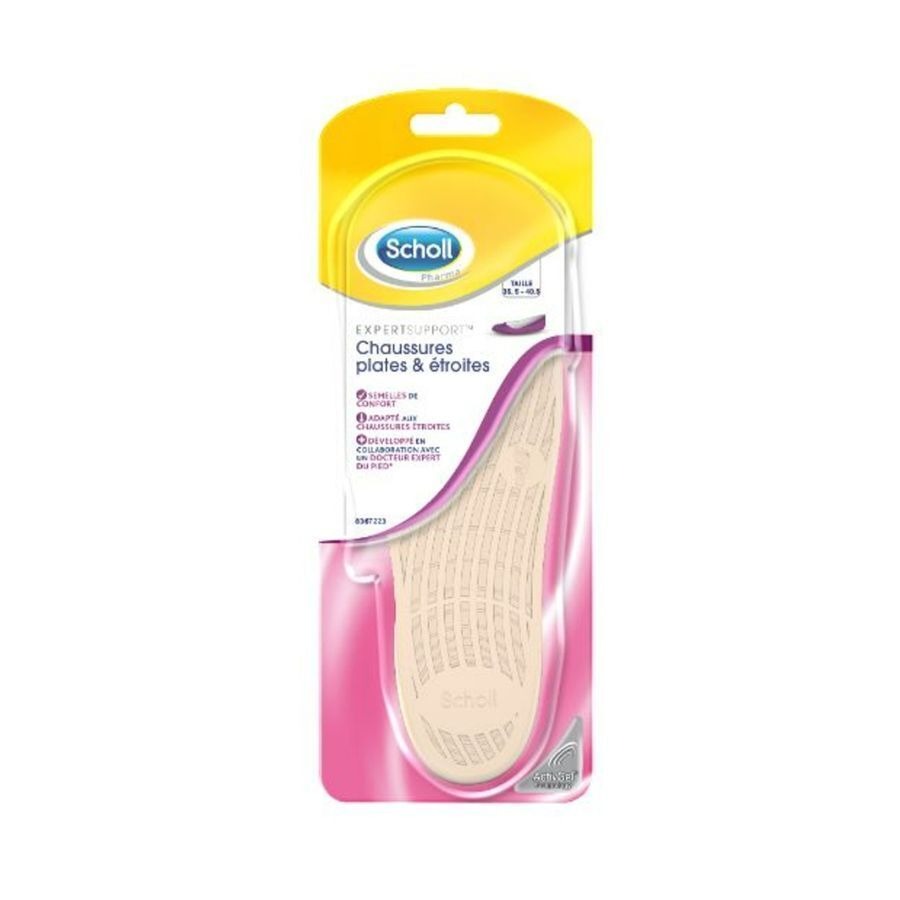 Scholl Semelles Chauss Plates & Etroites Taille 35,5 – 40,5