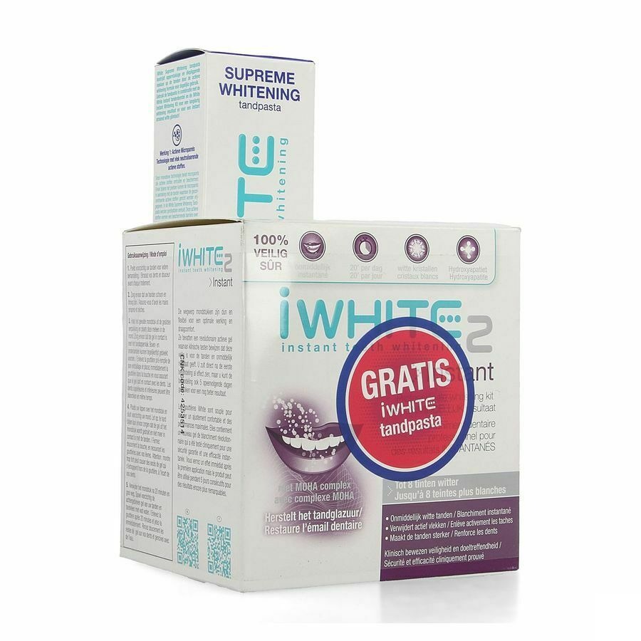 Iwhite Instant 2+dentifrice Iwhite Supreme Promo