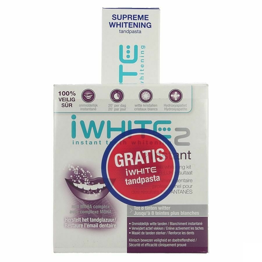 Iwhite Instant 2+dentifrice Iwhite Supreme Promo