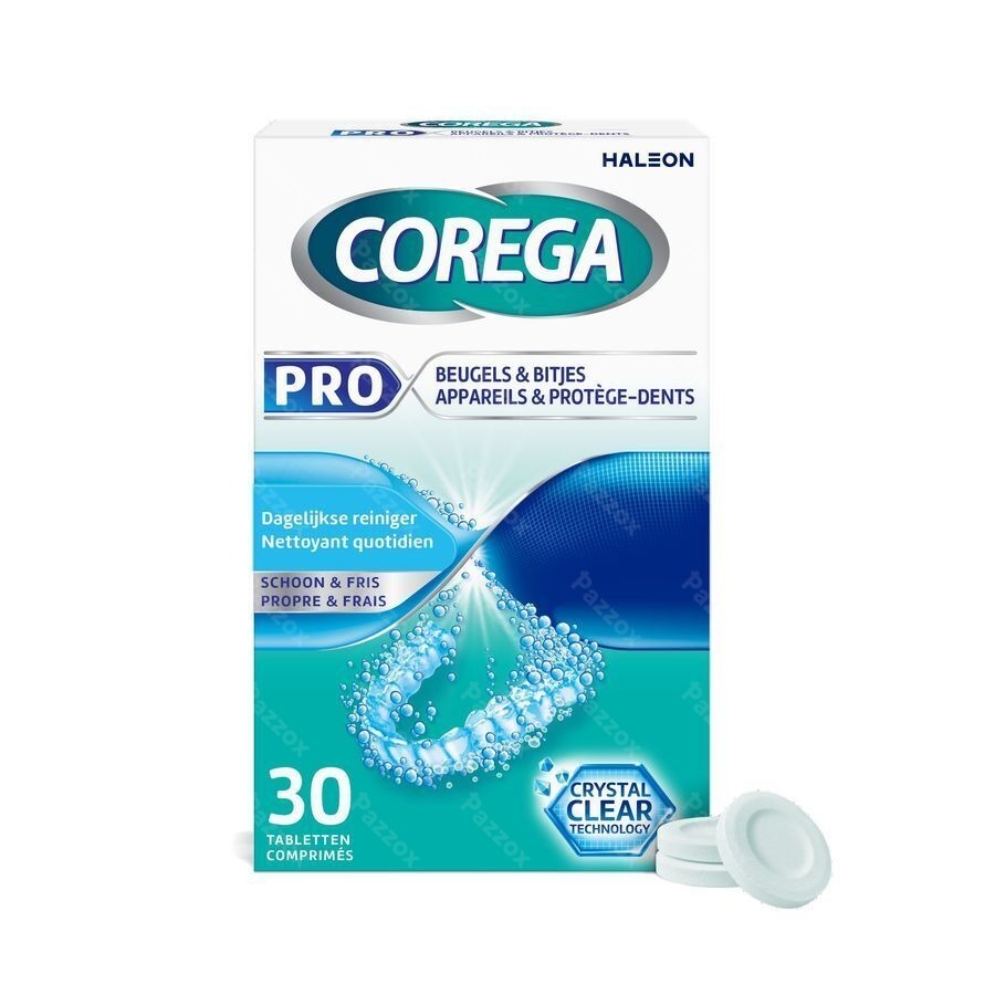Corega Pro Protege Dents Tabl 30