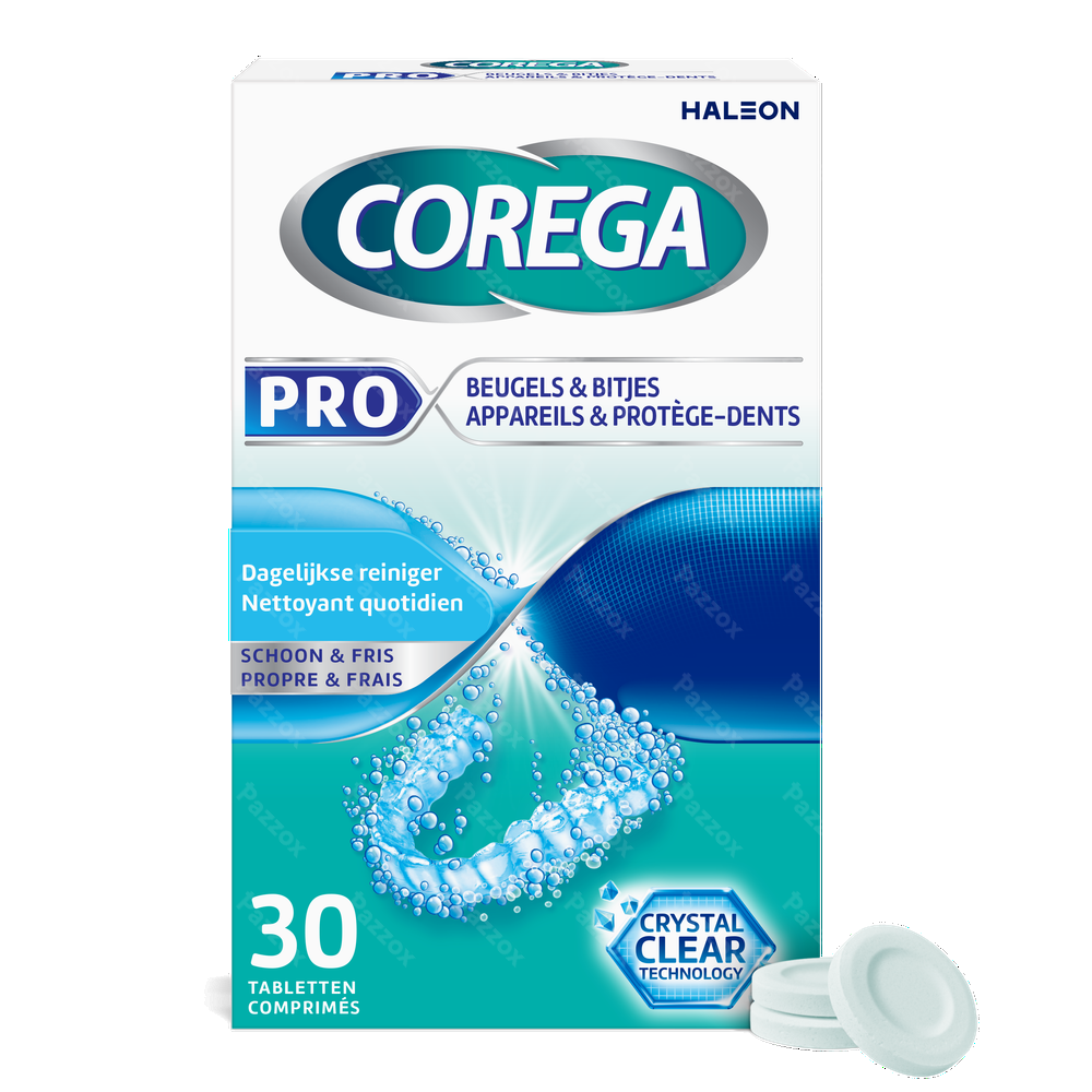Corega Pro Protege Dents Tabl 30