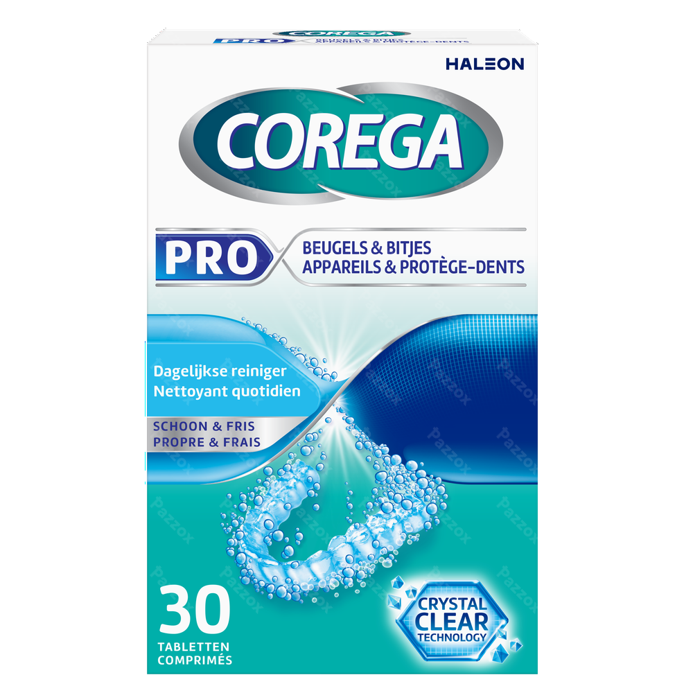 Corega Pro Protege Dents Tabl 30