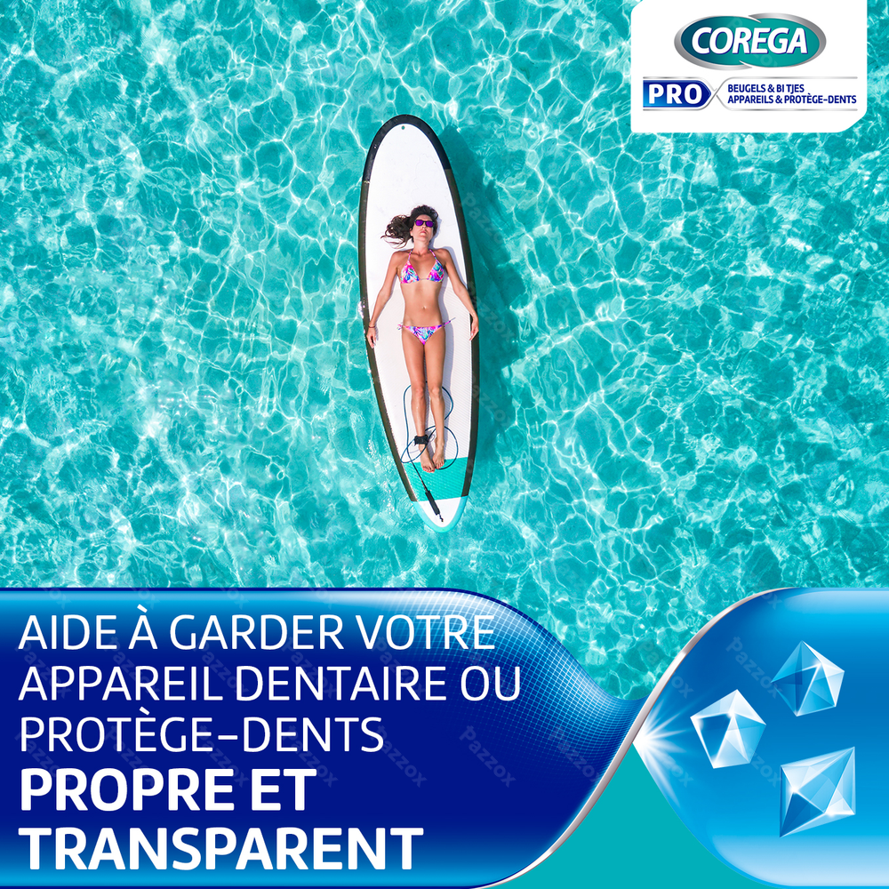 Corega Pro Protege Dents Tabl 30