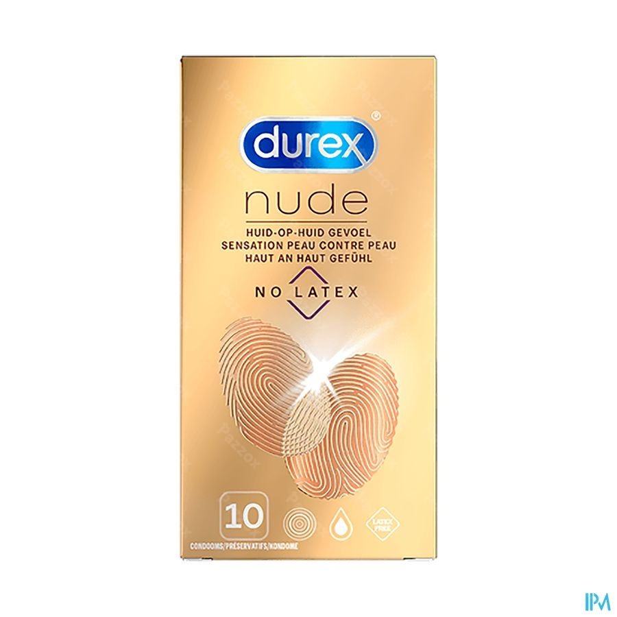Durex Nude No Latex Preservatifs 10 Pieces