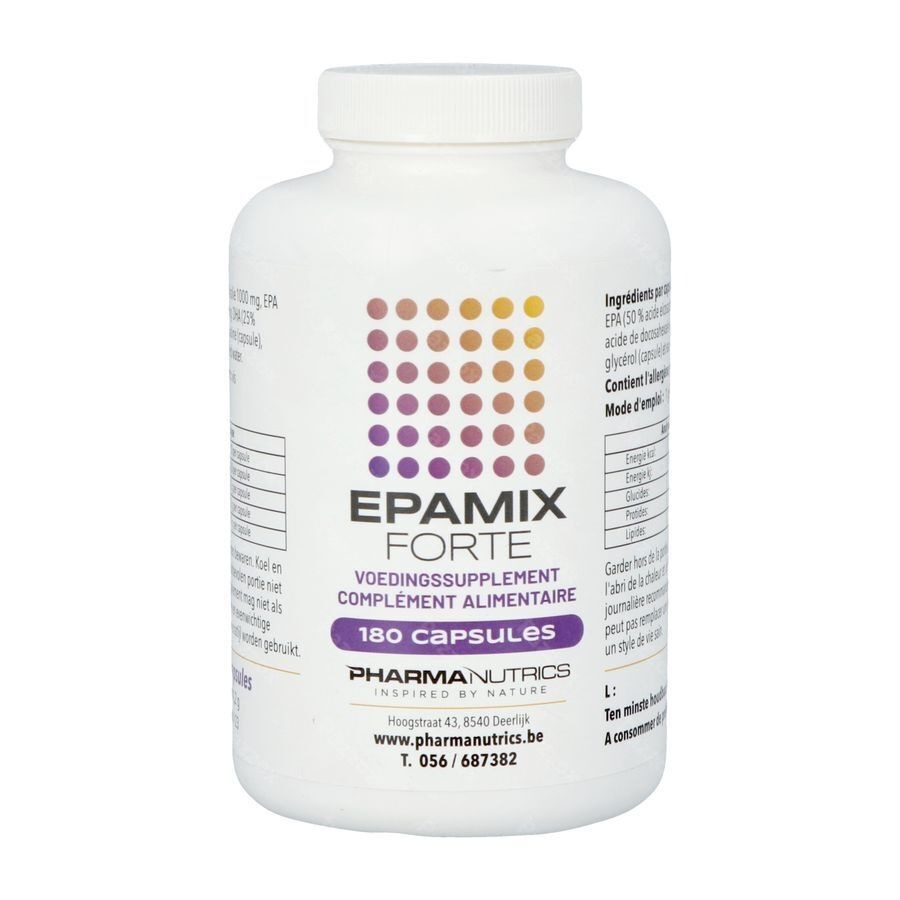 Epamix Forte Caps 180 Pharmanutrics