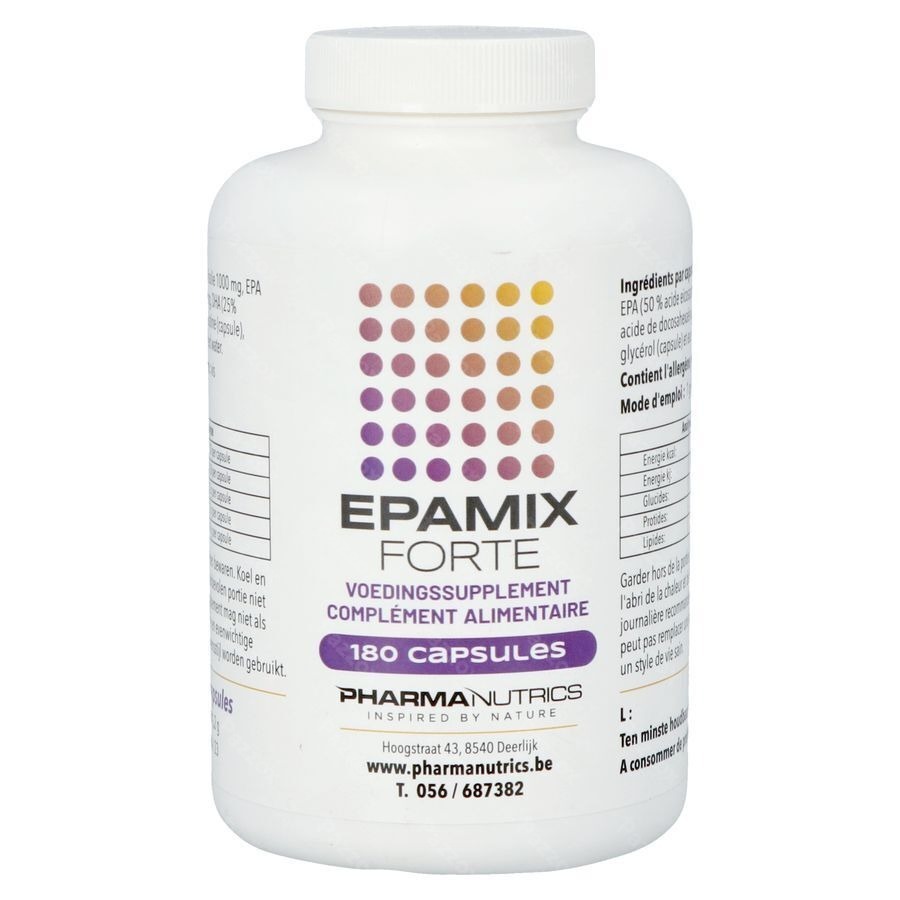 Epamix Forte Caps 180 Pharmanutrics