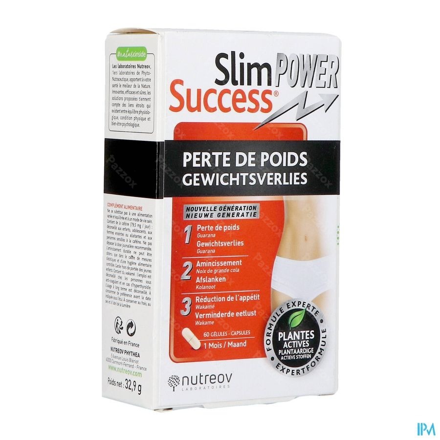 Slim Success Power Perte Poids Caps 60