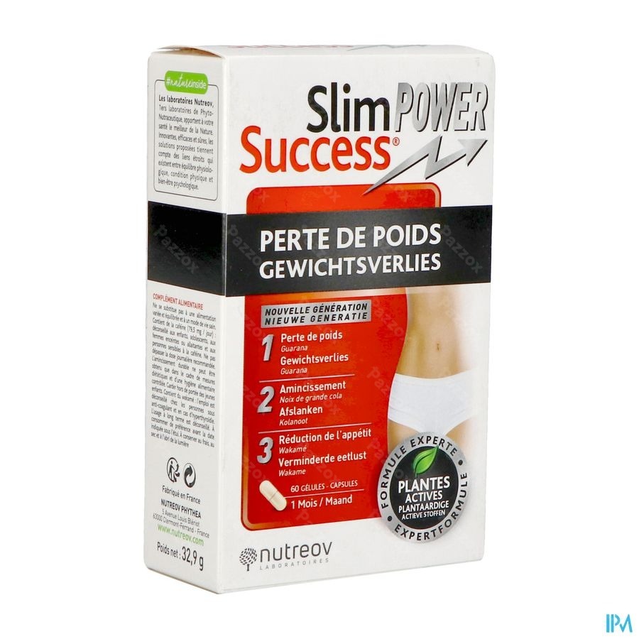 Slim Success Power Perte Poids Caps 60