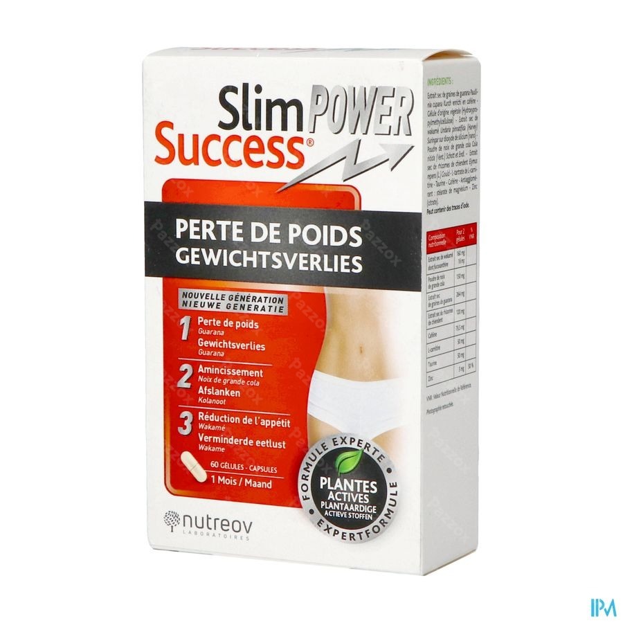 Slim Success Power Perte Poids Caps 60