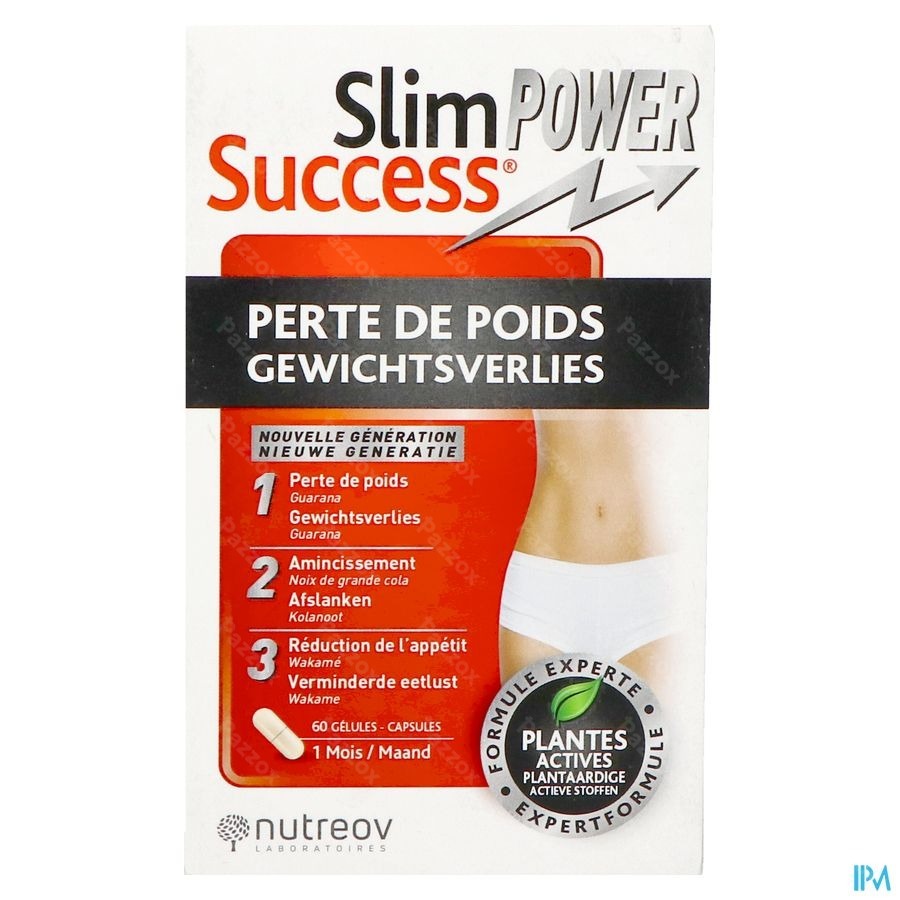 Slim Success Power Perte Poids Caps 60