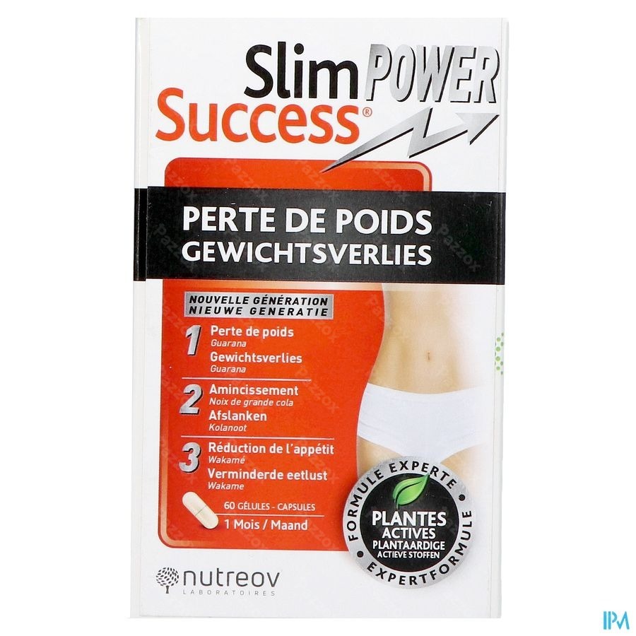 Slim Success Power Perte Poids Caps 60