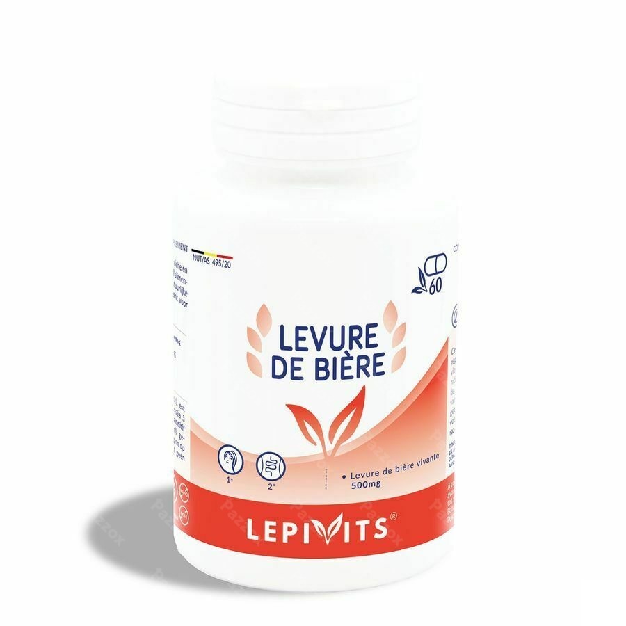 Lepivits Levure Biere Vivante V-caps 60