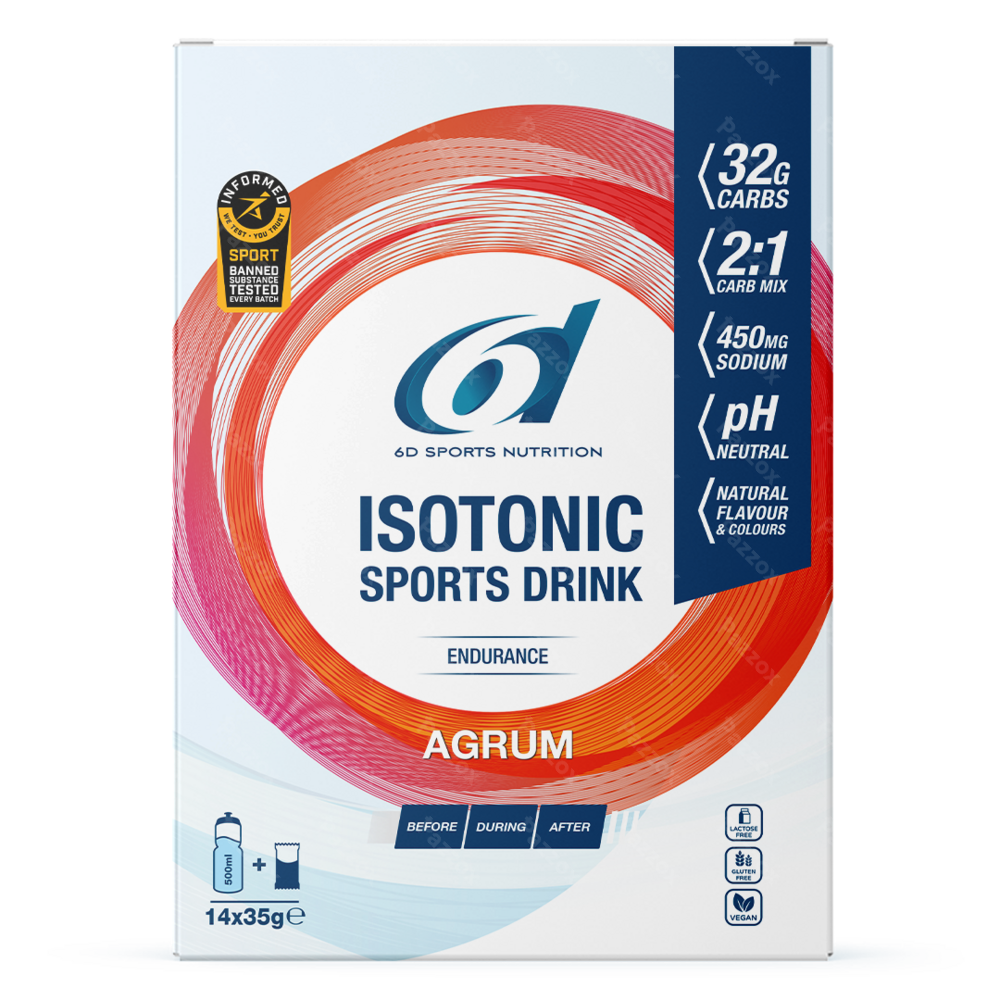 6d Isotonic Sports Drink Agrum Pdr Sach 14x35g