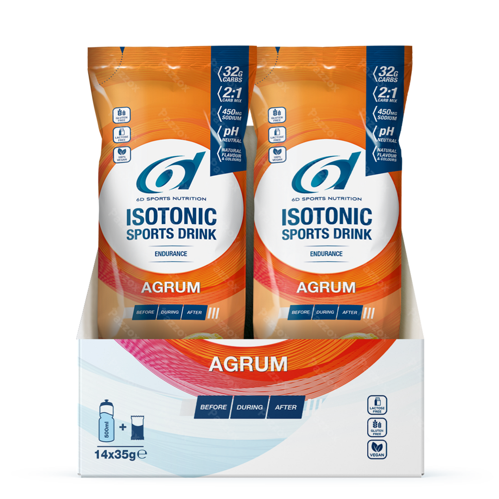 6d Isotonic Sports Drink Agrum Pdr Sach 14x35g