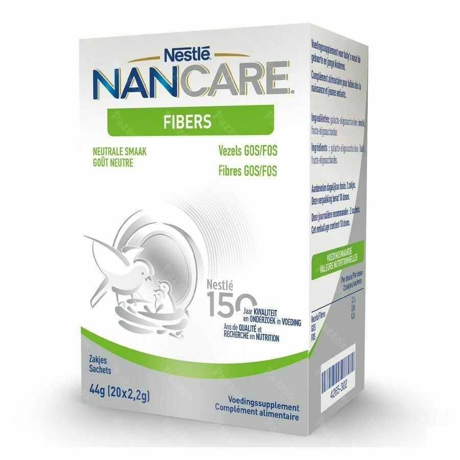Nan Care Fibers GOS/FOS Baby Poudre 20 x 2,2g