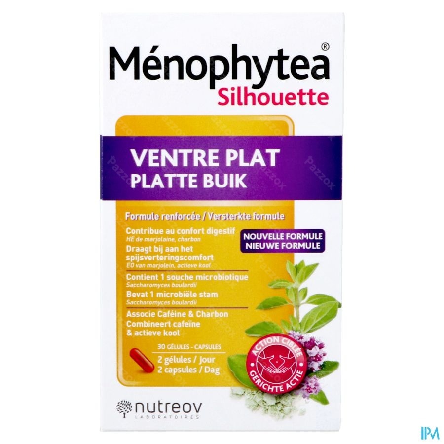 Menophytea Silhouette Ventre Plat Boite Comp 30
