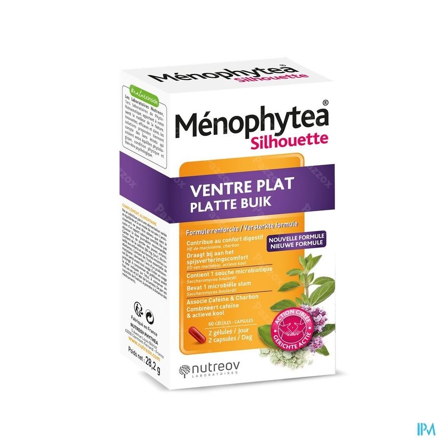 Menophytea Silhouette Ventre Plat Boite Comp 60