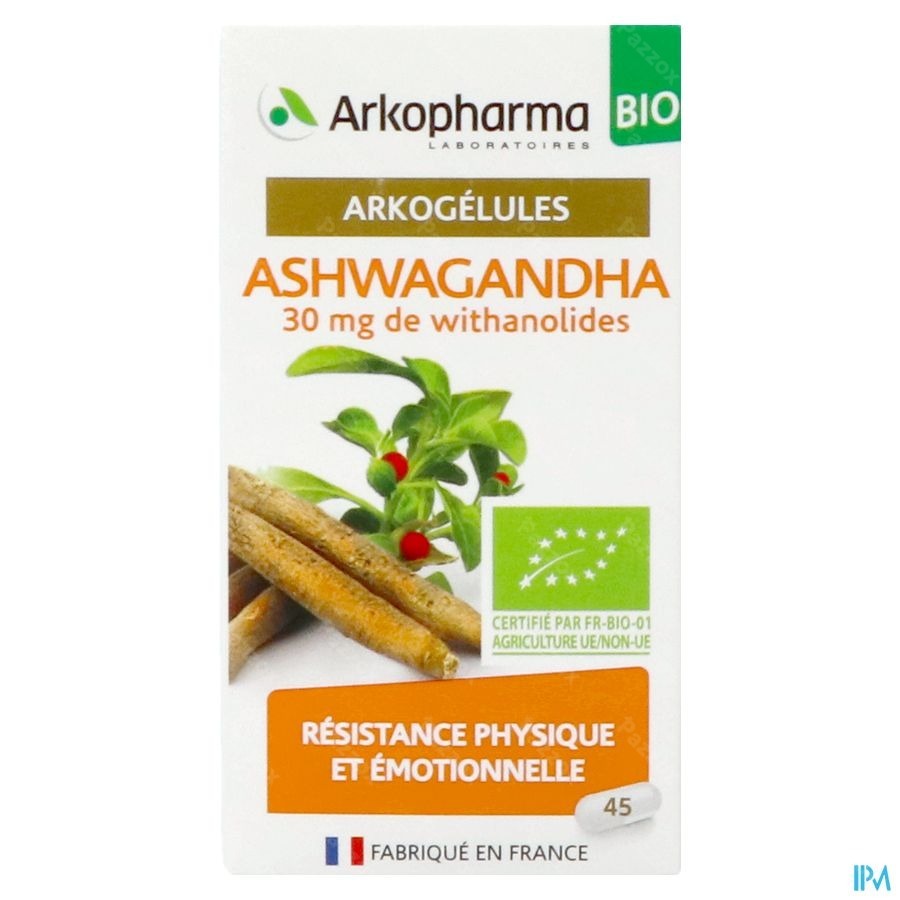 Arkogelules Ashwagandha Bio Caps 45