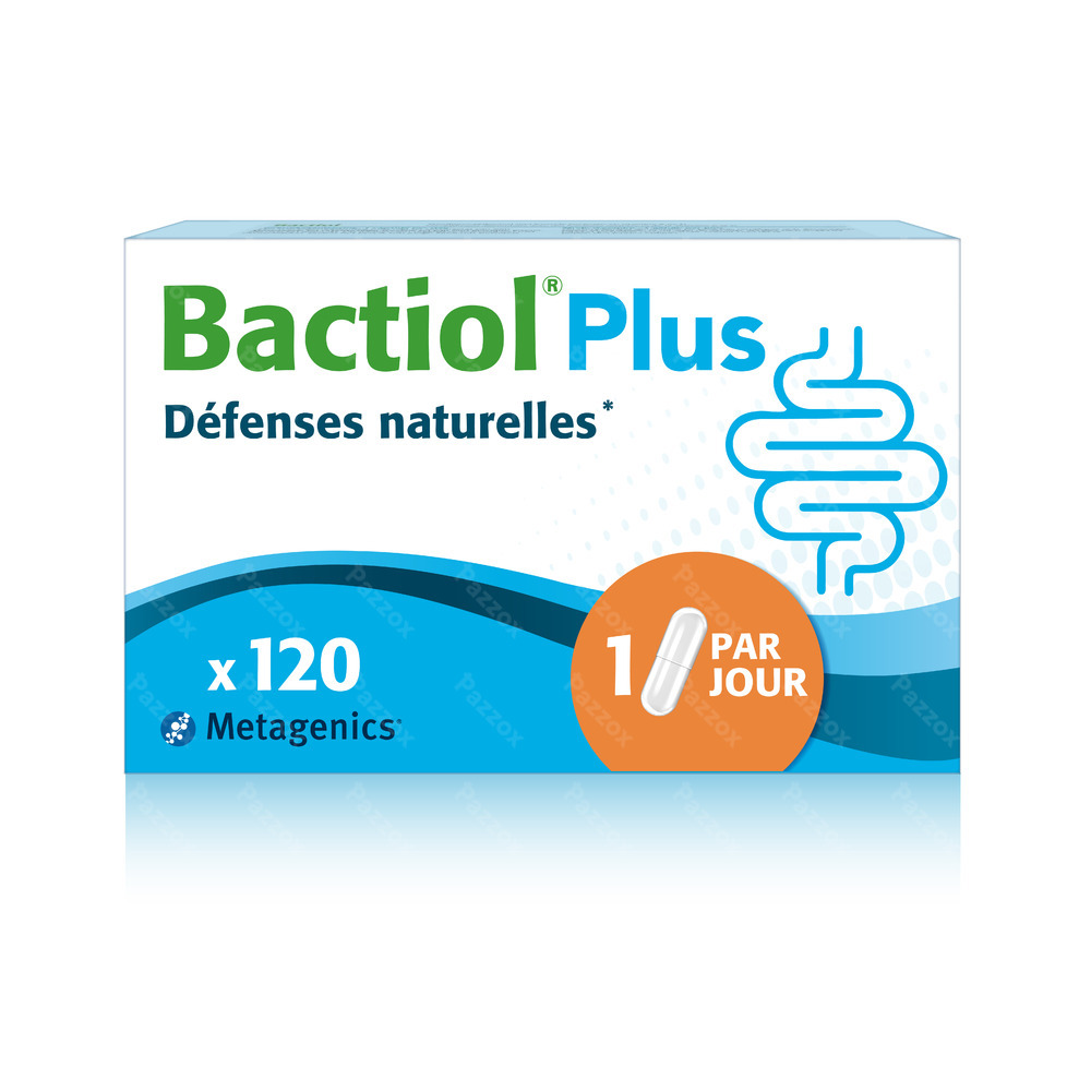Metagenics Bactiol Plus 120 Gélules 