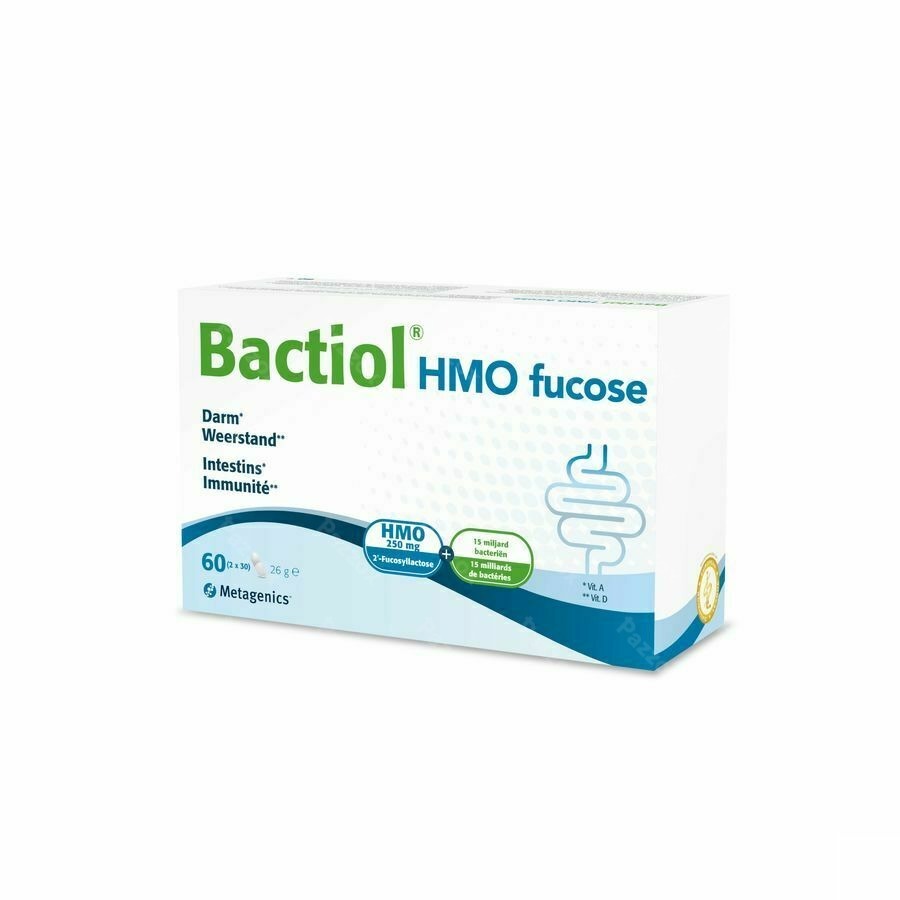 Metagenics Bactiol Hmo Fucose Complément Alimentaire Probiotiques 60 Capsules