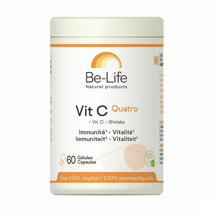 Be-Life Vit C Quatro 60 V-Caps 