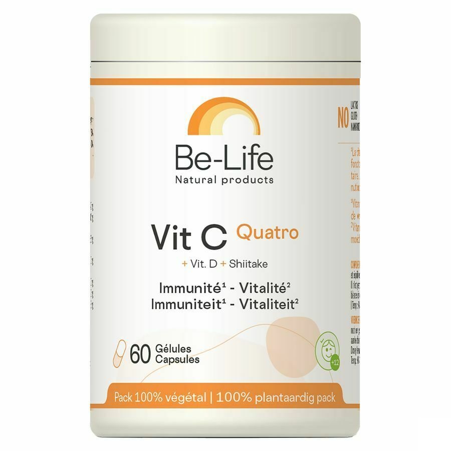 Be-Life Vit C Quatro 60 V-Caps 