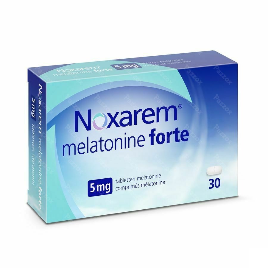 Noxarem Melatonine Forte 5mg 30 Comprimés