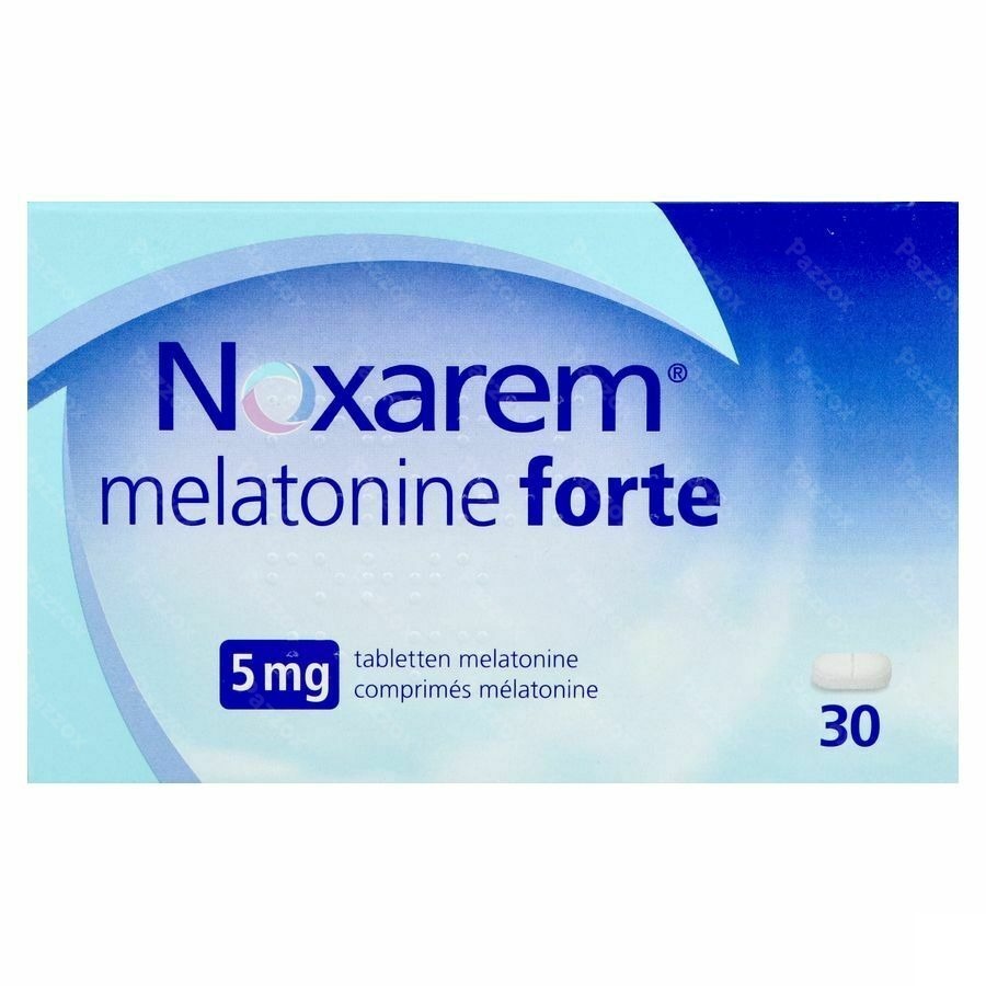 Noxarem Melatonine Forte 5mg 30 Comprimés
