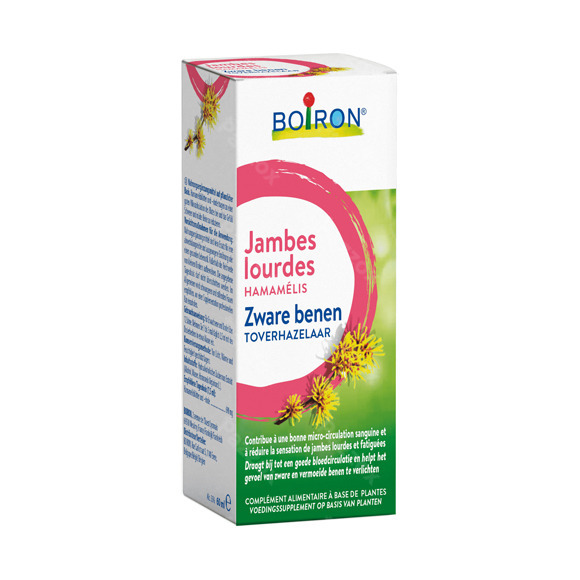 Boiron Hamamélis Complément Alimentaires Jambes Lourdes 60ml