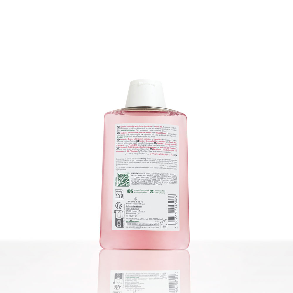 Klorane Shampooing Pivoine 200ml