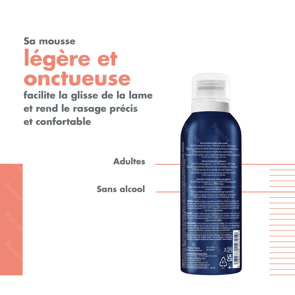 Avene Men Mousse Raser 200ml