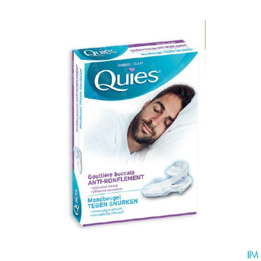 Quies A/ronflement Gouttiere Buccale